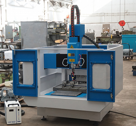 Фрезерный станок с ЧПУ DIRTEC 6060ATC-G (сервогибриды) 